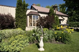 Imagine your ceremony on the beautiful grounds of Mrs. Mitchell's.